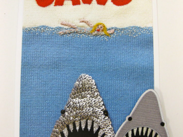 New Jaws sew on patches just arrived in the studio.