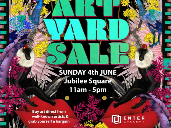 Art Yard Sale at Enter Gallery Sunday 4th June